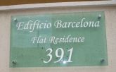 PLACA DE ENDEREÇO DE VIDRO