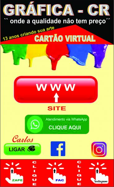 CRIAÇÃO DE CARTÃO DE VISITA DIGITAL