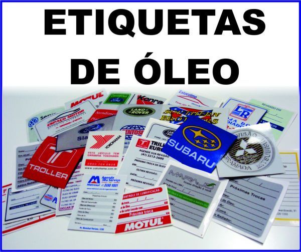 MODELOS DE ETIQUETAS DE ÓLEO